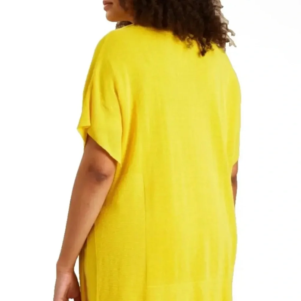 Marina Rinaldi Yellow Knit Cardigan NWT 14-16 oversized - Picture 4 of 16